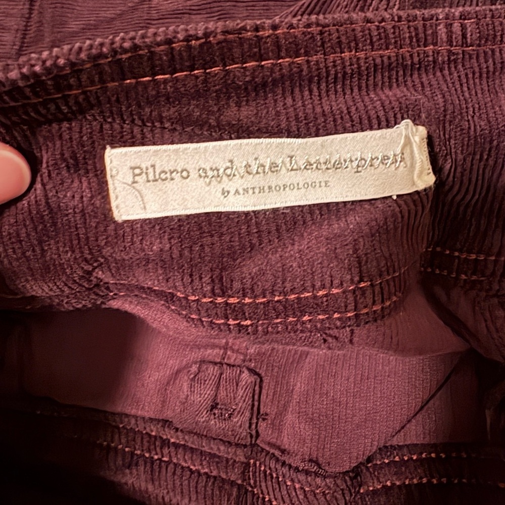 Pilcro Corduroy Trousers - Picture 4 of 6